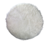 Schapenvacht VOLKERT LUXE - Rond - Wit - Acryl / Polyester - &oslash; 75 cm