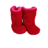  Hoog Model Pantoffel - Rood / Roze - Maat 31/ 32