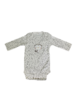 Baby romper sterretjes - Wit / Zwart - Katoen - Maat 68 / 74