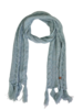 Ronde Sjaal ABEL - Mint/Lichtgrijs - Unisex - Acryl