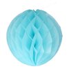 Honeycomb Pompom Rond - Blauw - Papier - 20 cm