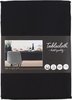 Tafelkleed ROWENA - Uni - Zwart - Polyester - 160 x 275 cm