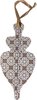 Decoratie hanger - Taupe - Papier - Klein - h 35 cm