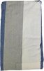 Keukenschort JACOB met Strepen - Navy Blauw / Wit / Grijs - Katoen - 75 x 90 cm - 1