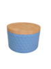 Opbergblik met patroon JENS - Blauw - Maat L