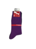 PUMA Sportsokken lang model - Paars / Zwart - Maat 43 / 46 