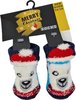 Kerst Ijsbeer Babysokken - Baby Sokken - Newborn - Sokjes - Babysokjes - Babysokken - 0-6 maanden - 1 paar