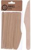 Houten messen WIEK - 20 STUKS - 16 cm - Hout - Milieu vriendelijk - messen - Wegwerp messen