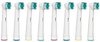 Xactive - Opzetborstel voor Oral-B - Elektrische tandborstel - Opzetborstels - Wit / Multicolor onderkant - 8 stuks -