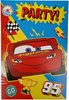 Cars uitnodiging kaarten jongens - Rood / Multicolor - Karton / Papier - 10 x 15 cm - Set van 5