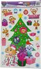 PAW Patrol Kerst Raamstickers - Roze - Kerstboom - Kunststof - 44 x 29 cm