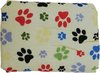 Fast Fit Toppers Van TV Strijkplank hoes ANNEMARIE hondenpoot print - Multicolor - Katoen / Polyester - 139 x 49 cm Universeel