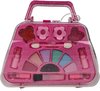 Kinder Make Up Koffer - Roze - Kunststof - Speelgoedmake-up - 17 Delige Set - 3+