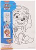 Paw Patrol schilderset - Skye - Canvas - 18 x 25 cm - Vanaf 3 jaar