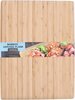Bamboe serveerplank XXL - Lichtbruin - Bamboe - 40 x 30 cm - Borrelplank - Hapjesplan- Amuseplank - Serveerplank