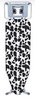 Fast Fit Toppers Van TV Strijkplank hoes ANNEMARIE stippen print- Zwart - Wit - Katoen / Polyester - 139 x 49 cm Universeel - 1