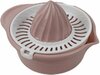 Hand Citruspers - Oud Roze / Wit - Kunststof - BPA Vrij - 15 x 12 x 10 cm