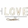 Metalen Draadletters NINI - Hangletters - LOVE - Letters - Goud - Industrieel - Decoratie