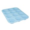12-Muffinbakvorm PUCK - Blauw - Siliconen