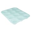 12-Muffinbakvorm PUCK - Groen - Siliconen