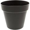 Kunststof Bloempot / Tuinpot / Pot / Bloembak CONOR - Zwart - Kunststof - &Oslash; 30 cm - Maat L