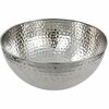 Kom Gehamerd - RVS - Zilver - 14 &Oslash; cm - Maat Small - Industrieel - Trendy