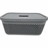 Opbergdoos HABO - Grijs - 100% gerecycled plastic - 29 x 12cm