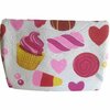 Fast Fit Toppers Van TV Strijkplank hoes ANNEMARIE Sweet Print - Roze / Wit - Katoen / Polyester - 139 x 49 cm Universeel
