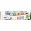 Kids Creative Kleiset - Neon - Kinder Klei - 23 x 7 x 6 cm - Set van 4x 55 gram
