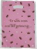 Uitdeelzakjes &quot;Er was eens een lief prinsesje...&quot; - Feestzakjes - Roze - Kunststof - 10 Stuks - Verjaardag - Feest - 