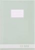 Schriften gelijnd A5 JOELLA - Olijf Groen / Wit - Papier - 16,5 x 21 cm - 5 Stuks - Schoolschrift - Schrift - Back To School - 