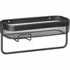 Rek Badkamer Mesh BRUNO - Zwart - Metaal - 32 x 14 x 14 cm