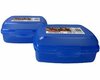 Curver snackbox - Blauw / Transparant - Kunststof - 0,4 ml - Set van 2 - Bakje - Vershoudbakjes - Vershoudbox - Lunch - Snack