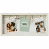 Collagelijst met 5 knijpers SUNNY- Grijs - Hout - 23 x 49 x 3 cm - Fotolijstje - Collage - fotogalerie