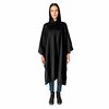 Regenponcho effen model - Zwart - Vinyl - One Size - Regenen - Poncho - Regen