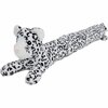 Panter Anti Tocht Dier - Wit / Zwart - Polyester - Tocht Stopper / Tochtrol - 90 cm 