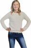 Meisjes Trui - Wit - Polyester - Maat 98/104