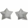 Schaal ster - Wit - Keramiek - Set van 2 - Maat S