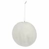 Fluffy kerstballen - 2 Stuks - Wit - Kerstboom - Kerst - Kerstmis - Kerstdecoratie