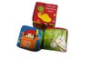 Sinterklaas Dobbelsteen Spel van leer - Multicolor - Nep leer - 10 x 10 x 10 cm - Dobbelsteen met Taken - Foam - Suprise