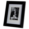 tolijst met spiegelrand JAYLEN - Zwart - Hout / Spiegel - 13 x 18 cm - Rechthoek - Passe Partout 