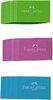 Faber Castell gum - Roze / Blauw / Groen - 5x2cm - Set van 3 - Assorti