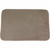 Badmat SIDNEY effe motief - Taupe - Polyester - 40 x 60 cm - Badkamer - Bad - Badmat - Huis - Interieur