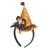 Halloween Diadeem Model Heksenhoed met spin