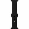 Apple Watch Band - Zwart - silicone - S / M - 130 / 180 mm - Geschikt voor Apple Watch 42 / 44 / 45 mm 1