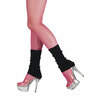 Beenwarmers CLAUDIA - Zwart - 100% acryl - One size - 1 paar - Carnaval - Feest - Jaren 60 - Legwarmers - Jambi&egrave;res - So