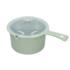 Magnetron Steelpan met deksel &ndash; Groen &ndash; Kunststof - 21.5 x 15.2 x 10.5 cm &ndash; Vershoudbakje &ndash; Noodle 