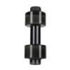 Dumbell Waterfles / Bidon - Zwart - &Oslash; 9 x h 20 cm - 350 ml 1
