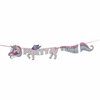 Slinger &quot;Party Time&quot; Unicorn - Wit / Multicolor - Karton - 500 cm - Feestdecoratie - Dierenfeest - Dieren - Sling