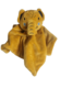 Zeer zacht Pluche knuffeldoekje - Bruin - Knuffeldoek - Baby knuffel - OLIFANT - 24cm